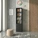 Пенал з відкритими полицями та шухлядами Н-175 Чорний Н-175 фото