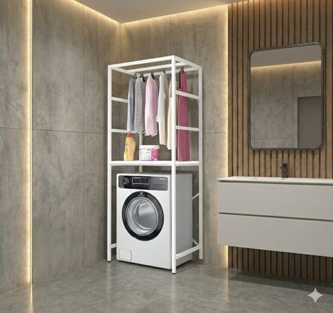 Стійка стелаж для пральної машини каркас металевий X-057 x-057 фото